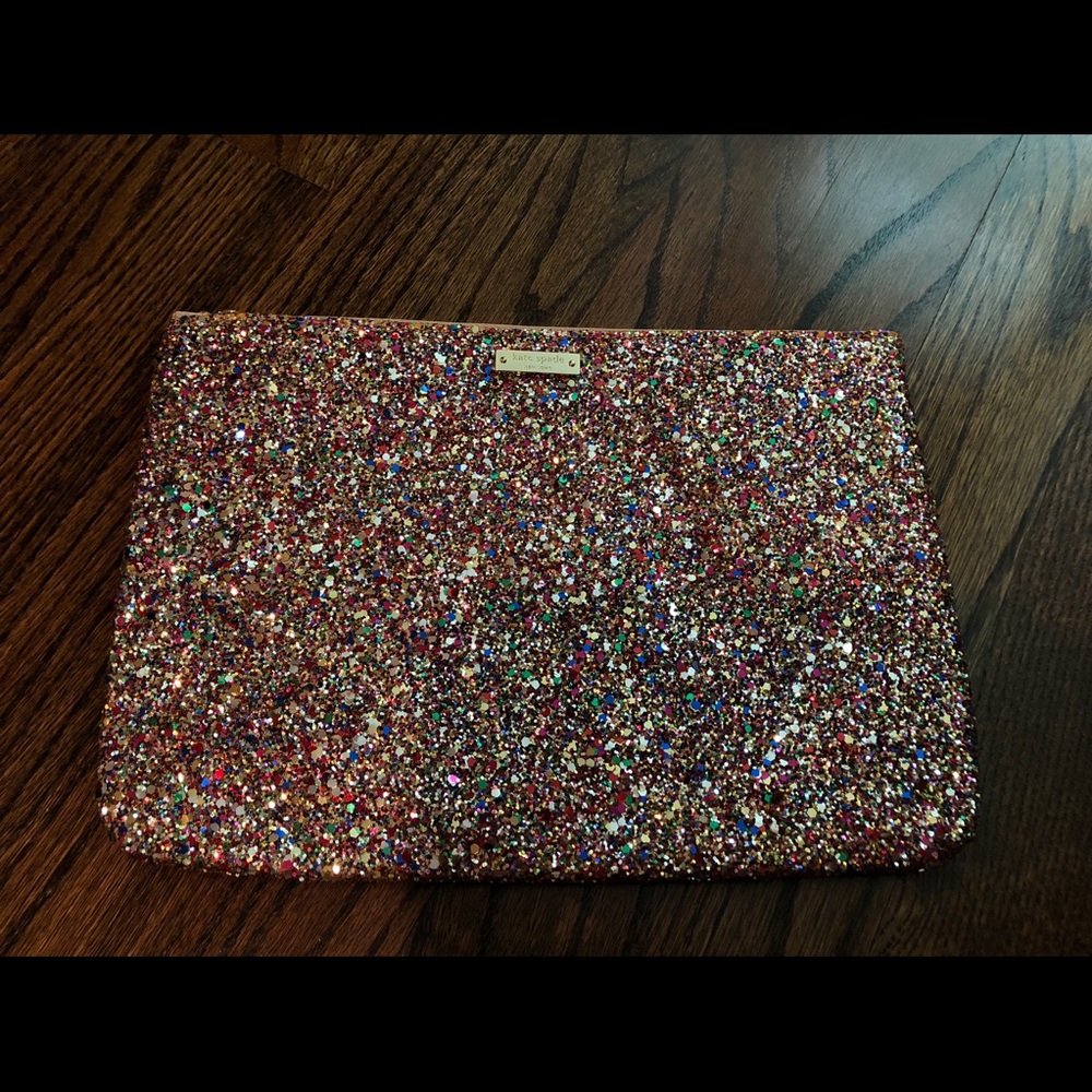 Kate Spade Glitter Clutch